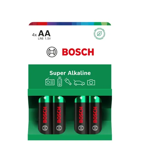 Bosch Super Alkaline AA LR6 baterie 4 ks