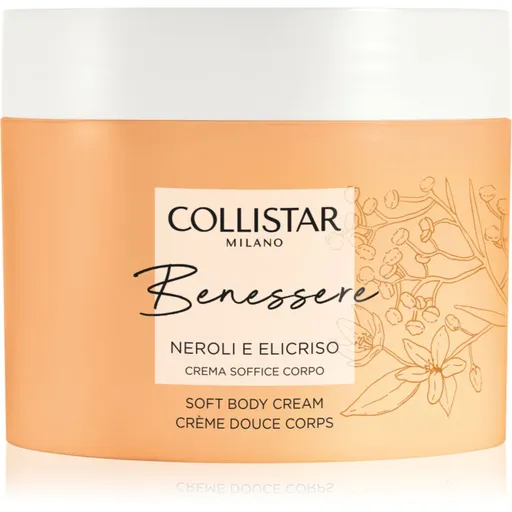 Collistar Benessere Neroli and Helichrysum hedvábně jemný tělový krém 200 ml