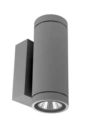 Deko-Light nástěnné přisazené svítidlo - ShoreLine Pro kulaté Up+Down, 7,5 W, DIM, 3000/4000 K, světlešedá 731220