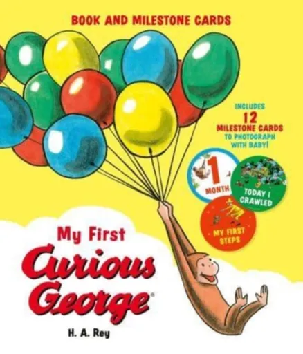 My First Curious George (Book and Milestone Cards) - H. A. Rey