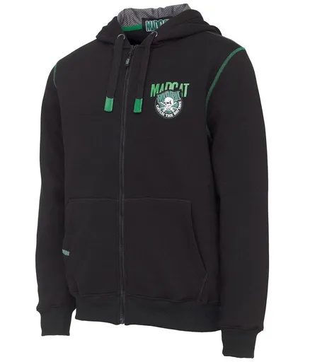 Madcat Rybářská Mikina Badge Logo Zip Hoodie Black Caviar,Madcat Rybářská Mikina Badge Logo Zip Hoodie Black Caviar