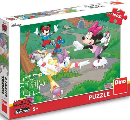 Puzzle Minnie sportuje - 100XL dílků
