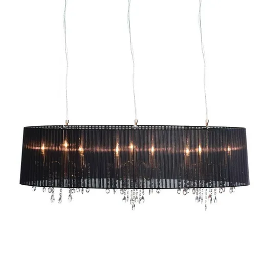 ACA Lighting Textile závěsné svítidlo 3P1200BK