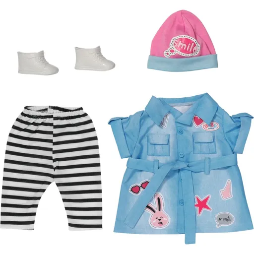 BABY born Džínové šatičky Deluxe, 43 cm