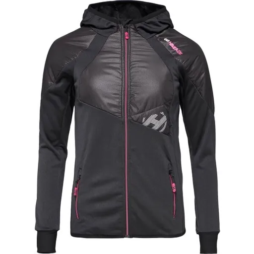 HAVEN POLARTIS HOODIE WMS Cyklo mikina, černá, velikost