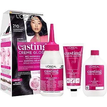 L'ORÉAL CASTING Creme Gloss 210 Modročerná (3600521334737)