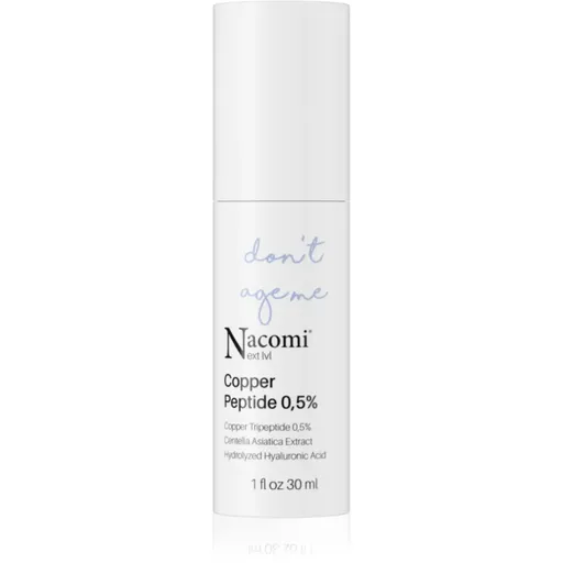 Nacomi Next Level Copper Peptide 0,5 % pleťové sérum s peptidy 30 ml