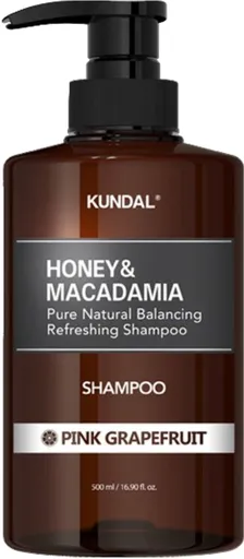 KUNDAL Přírodní hydratační šampon Honey & Macadamia Pink Grapefruit (Nature Shampoo) 500 ml