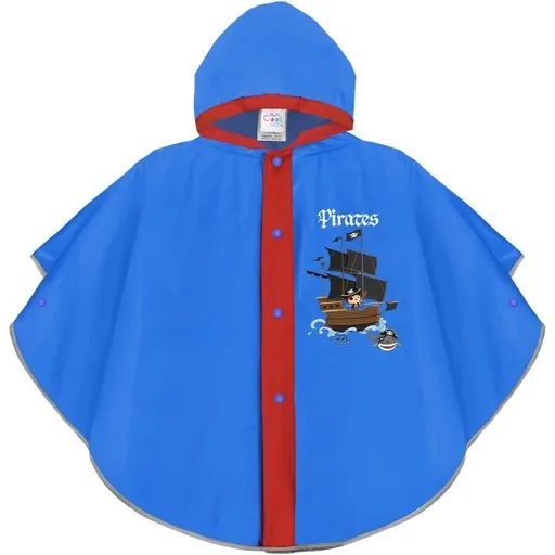 PERLETTI RAINCOAT Dětská pláštěnka, modrá, velikost