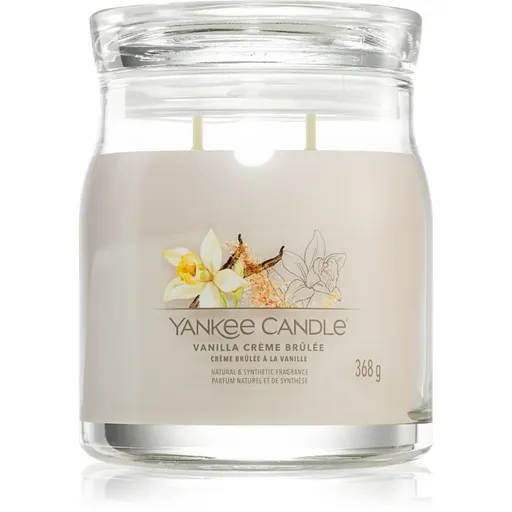 Yankee Candle Vanilla Crème Brûlée vonná svíčka 368 g