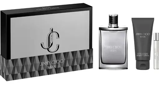Jimmy Choo Man - EDT 100 ml + sprchový gel 100 ml + EDT 7,5 ml