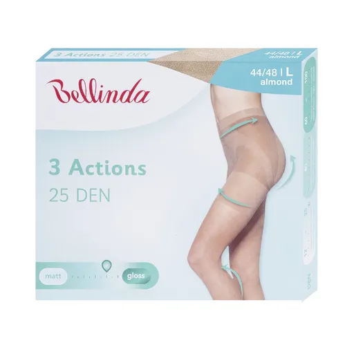 Bellinda Functional dámské formující punčochové kalhoty vel. L 1 ks světle tělové