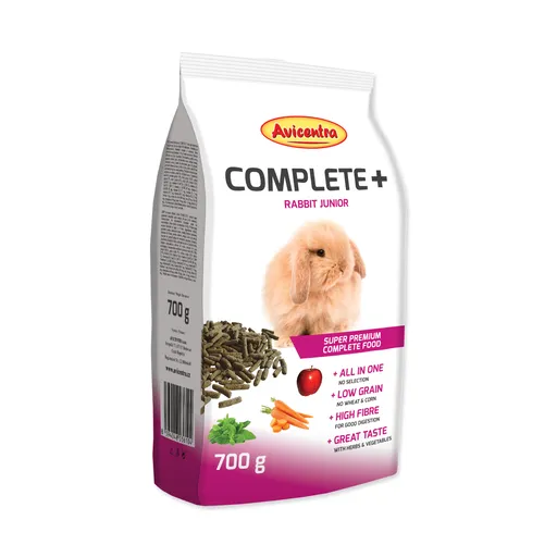Avicentra Krmivo COMPLETE+ králík junior 700 g