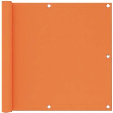 Balkónová zástěna oranžová 90×300 cm oxfordská látka 135048 (135048)