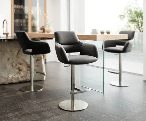 Barová židle Yago-Flex otočná podnož výškově nastavitelná