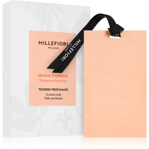 Millefiori Milano Laundry Gemme D´Agrumi vonná karta 3 ks