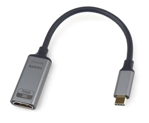 PremiumCord Adaptér USB-C na HDMI rozlišení obrazu 8K@60Hz, 4K@144Hz, 20cm
