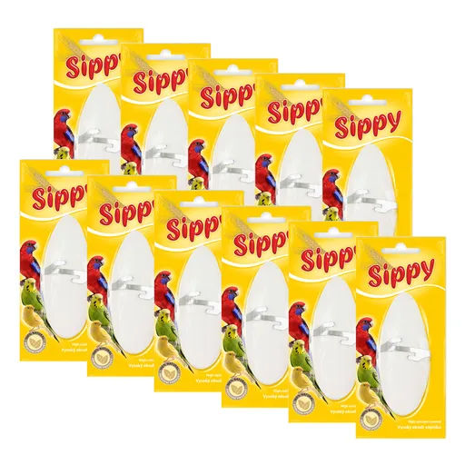 Akinu Sépiová kost s držákem doplňkové krmivo pro ptáky 11 ks