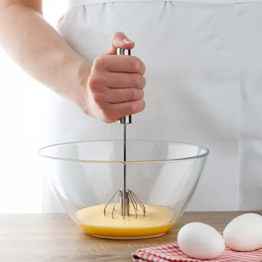 Ruční metla z nerez ocele