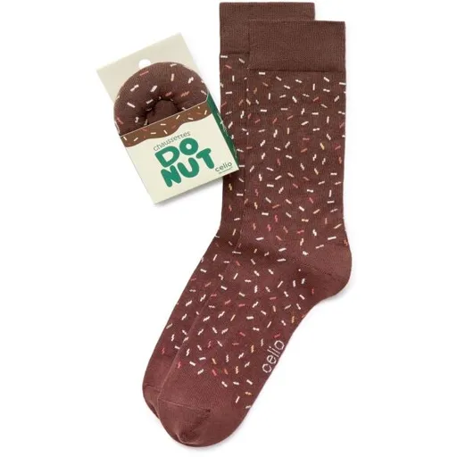 CELIO XMISODNUT Pánské ponožky v dárkovém balení, hnědá, velikost