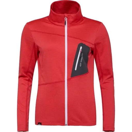 TRIMM MICRO LADY Dámská mikina, červená, velikost