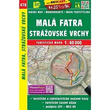 Malá Fatra, Strážovské vrchy 1:40 000: 478 (978-80-7224-759-2)