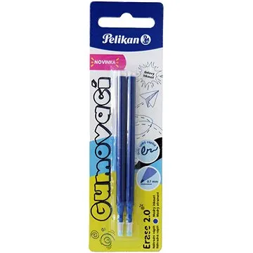 PELIKAN, do gumovacího pera, 2ks, modrá (60079094)