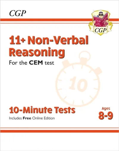 11+ CEM 10-Minute Tests: Non-Verbal Reasoning - Ages 8-9 (with Online Edition) - CGP Books