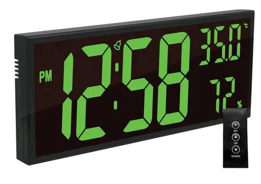 JVD Digitální hodiny s teploměrem a vlhkoměrem DH309.3