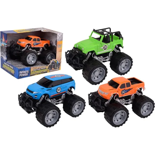 Johntoy Auto Monster truck s velkými koly