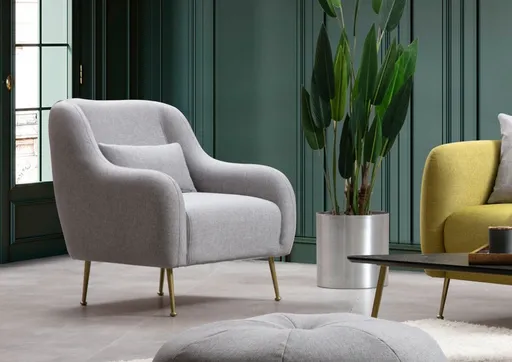Křeslo ušák Sevilla Armchair - Grey