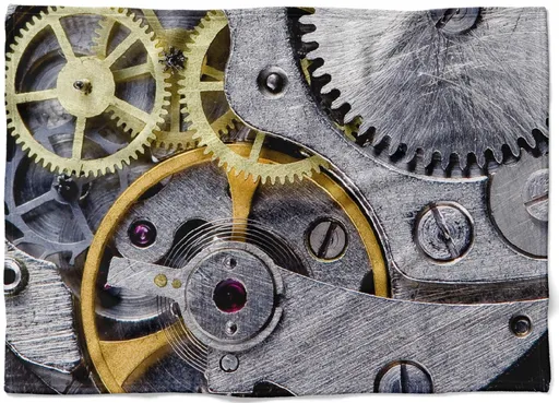 Deka Hodinový strojek (Rozměr : 200 x 140 cm, Podšití beránkem: NE)