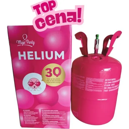 Helium na 30 balonků