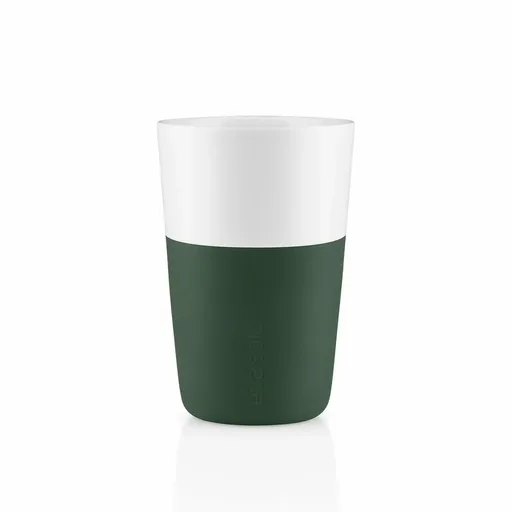 Šálek na latte, set 2 ks, smaragdově zelená - Eva Solo