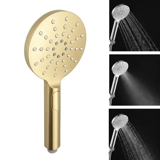 OLSEN SPA Ruční sprcha 3-polohová, zlatá matná KD02221791