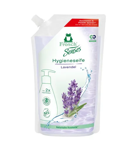 Frosch Tekuté mýdlo Levandule EKO náhradní náplň 500 ml