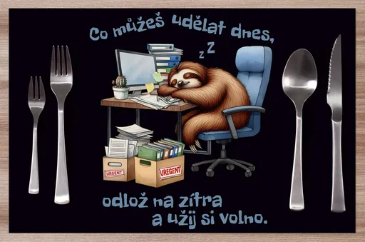 Prostírání Odlož na zítra