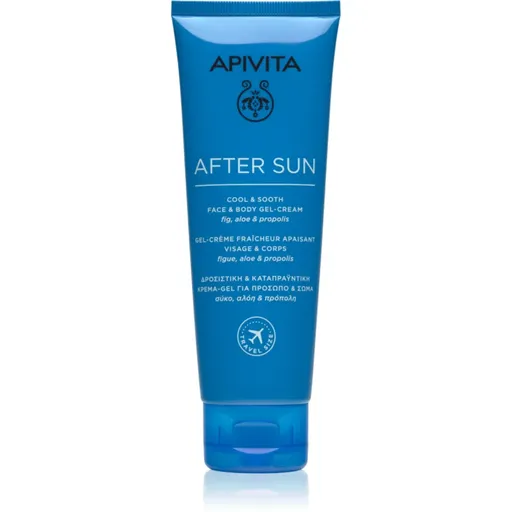 Apivita Bee Sun Safe After Sun Cool & Sooth Face & Body gelový krém po opalování 200 ml