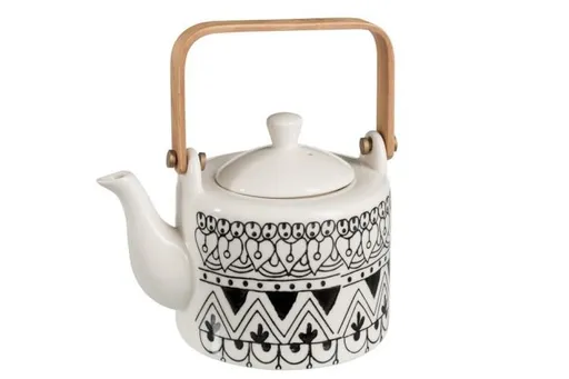 Konvička na čaj Mono Boho - 17*12*12cm J-Line by Jolipa