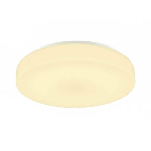 SLV BIG WHITE LIPSY 50 Drum CW LED venkovní nástěnné a stropní nástavbové svítidlo, bílá, IP44 3000/4000K 1002077