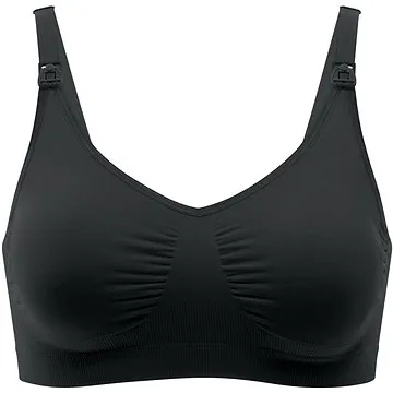 MEDELA Kojící podprsenka černá, vel. S (7612367067621)