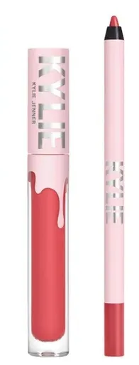Kylie Cosmetics Sada Matte Liquid Lipstick + Lip Liner 503 Bad Lil Thing
