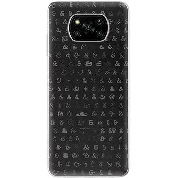 iSaprio Ampersand 01 pro Xiaomi Poco X3 Pro / X3 NFC (amp01-TPU3-pX3pro)