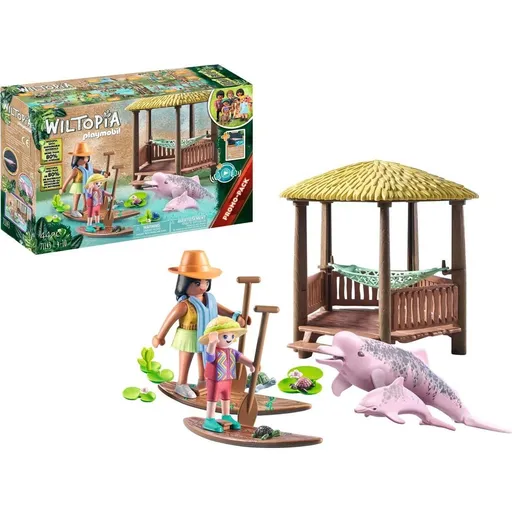 PLAYMOBIL® 71143 Wiltopia Výprava za říčními delfíny