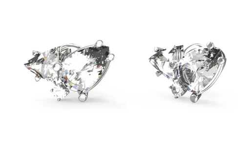 Guess Elegantní náušnice s krystaly Wonderlights JUBE04415JWRHT/U