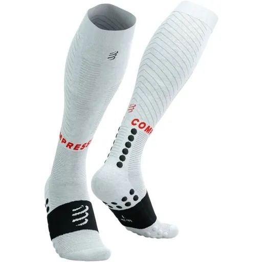 Compressport FULL SOCKS RECOVERY 2.0 Kompresní podkolenky, bílá, velikost