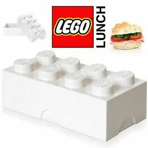 LEGO box na svačinu - bílá