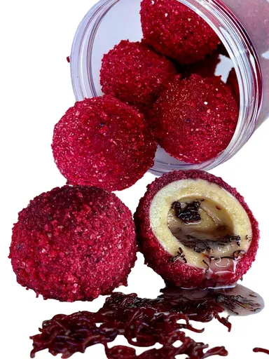 LK Baits Nutrigo Monster Live Blood Woorm 250ml - 25-30mm  8ks,LK Baits Nutrigo Monster Live Blood Woorm 250ml - 25-30mm  8ks