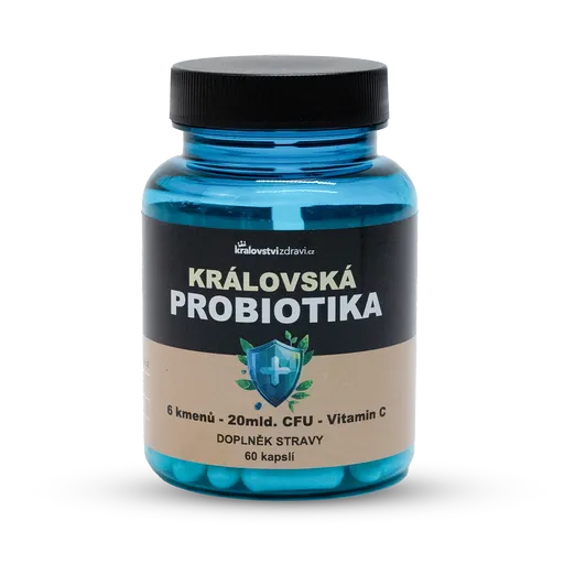 Království zdraví Královská Probiotika komplex laktobacilů a bifidobakterií, 60 kapslí