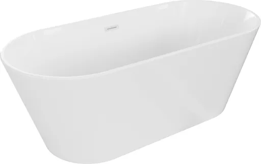 MEXEN/S Flavia vana volně stojící 170 x 75, bílá, sifon a přepad bílá 54031708000-20